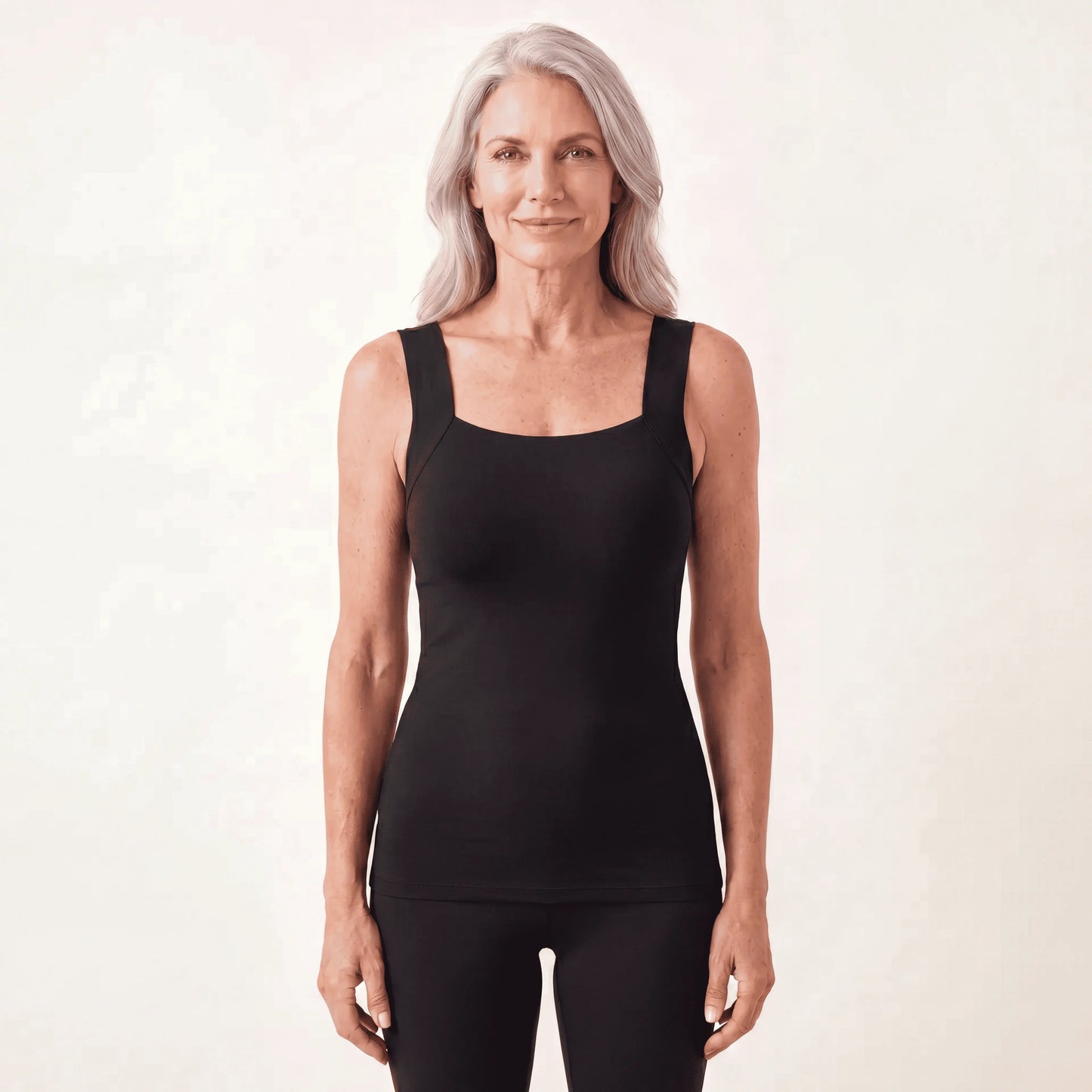 Tank with Built-In Bra