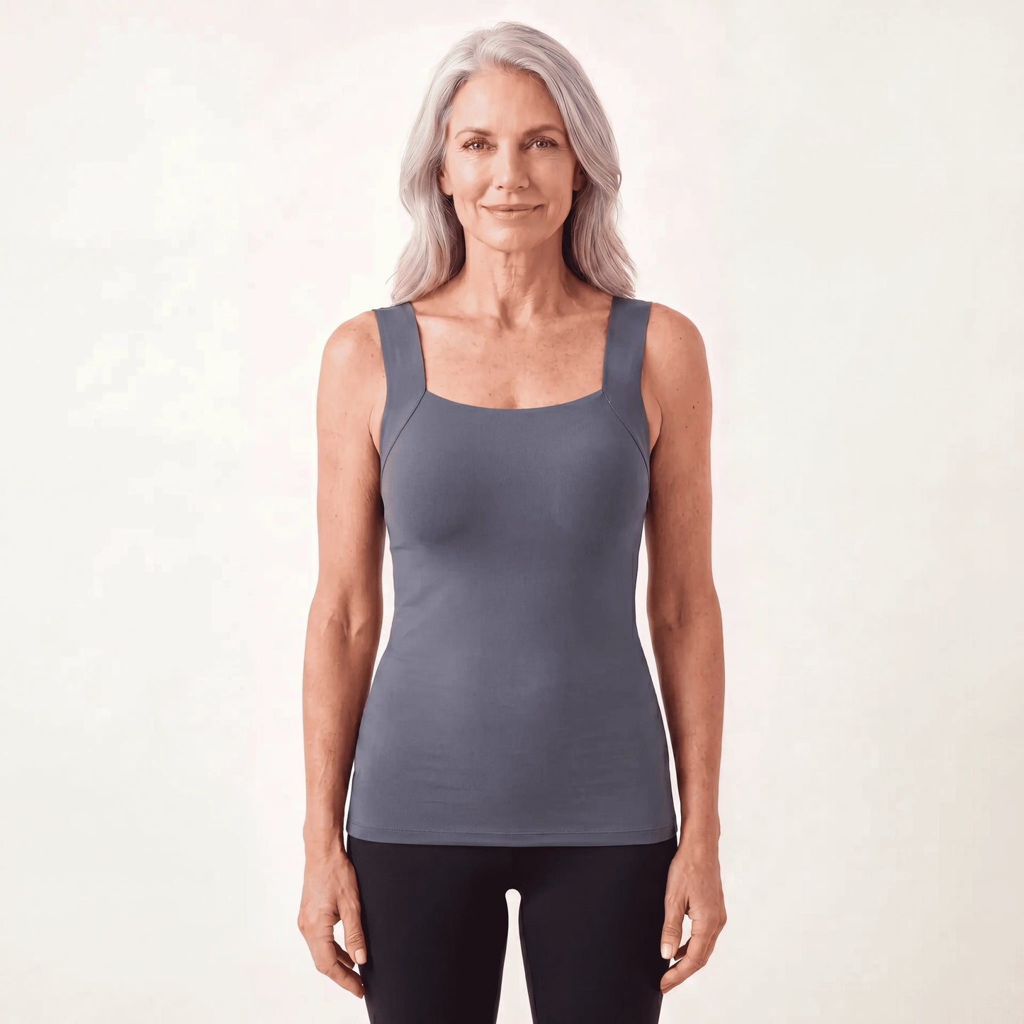 Tank with Built-In Bra