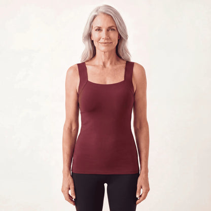 Tank with Built-In Bra