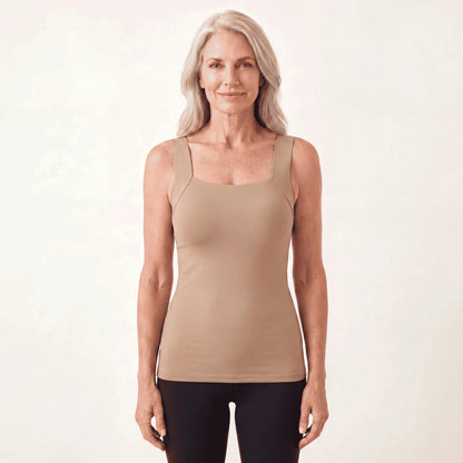 Tank with Built-In Bra