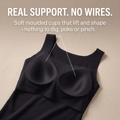 Tank with Built-In Bra