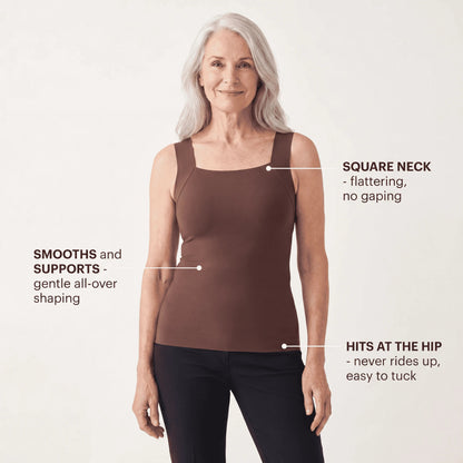 Tank with Built-In Bra