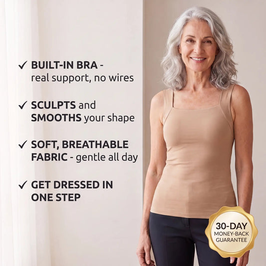 Tank with Built-In Bra